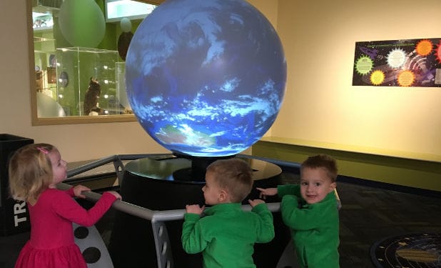 Kids at North Museum